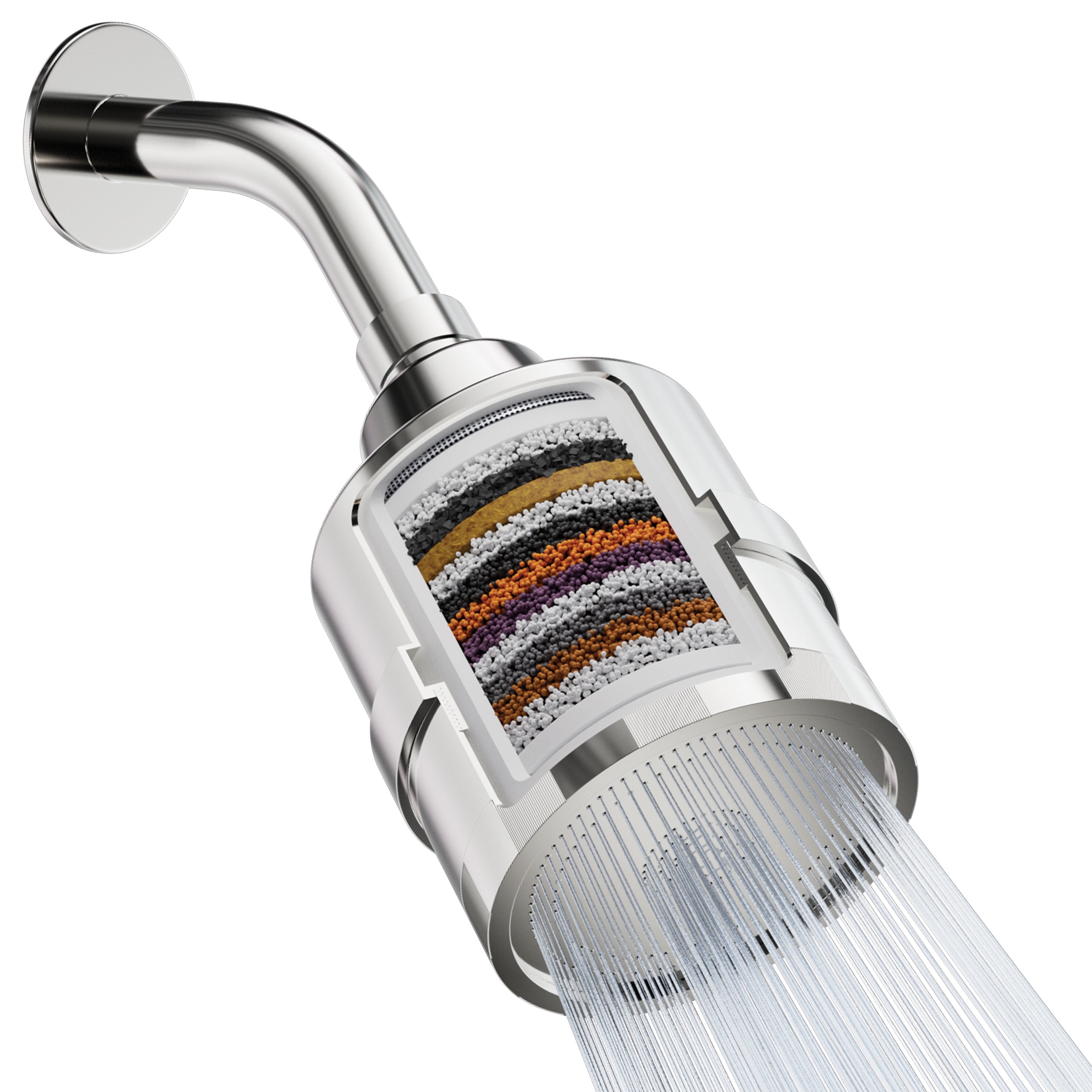 Top Shower filter and shower head