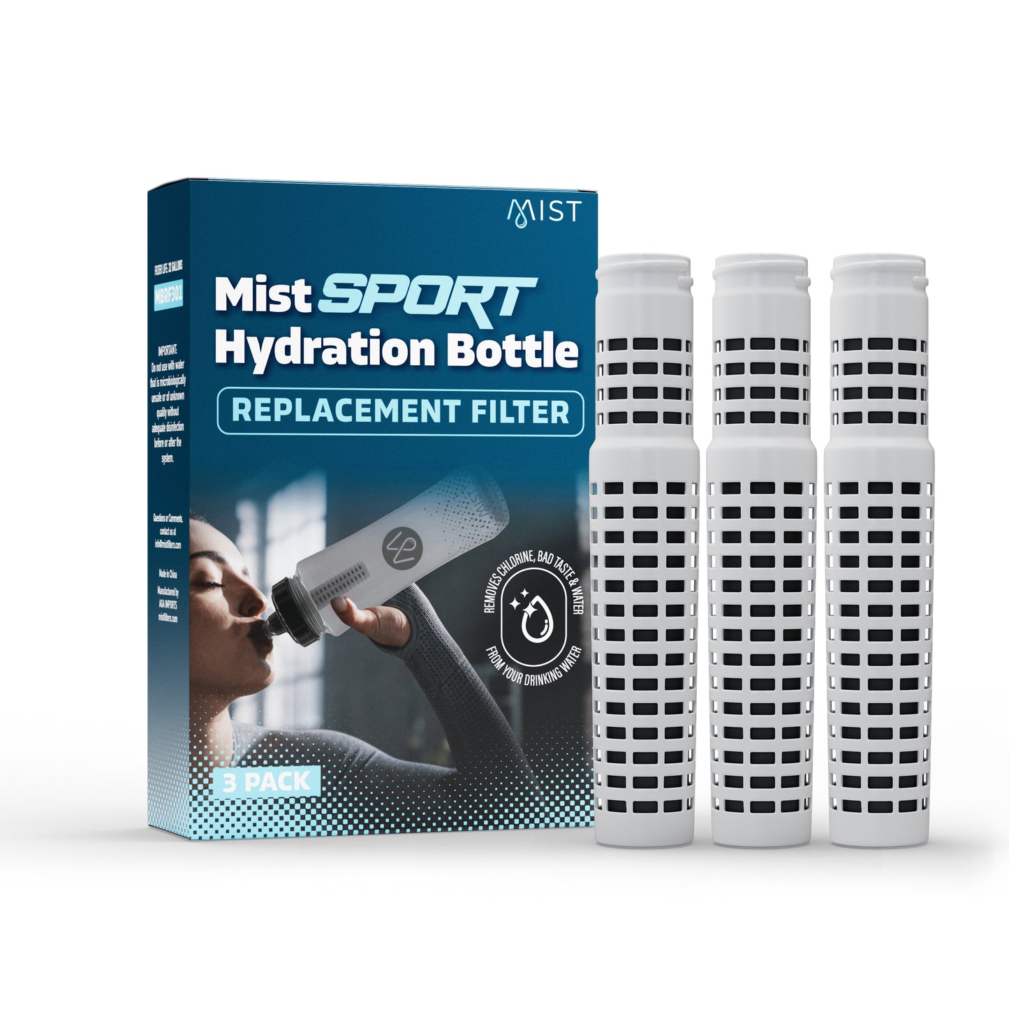 Replacement Filter For Sports Water Bottle