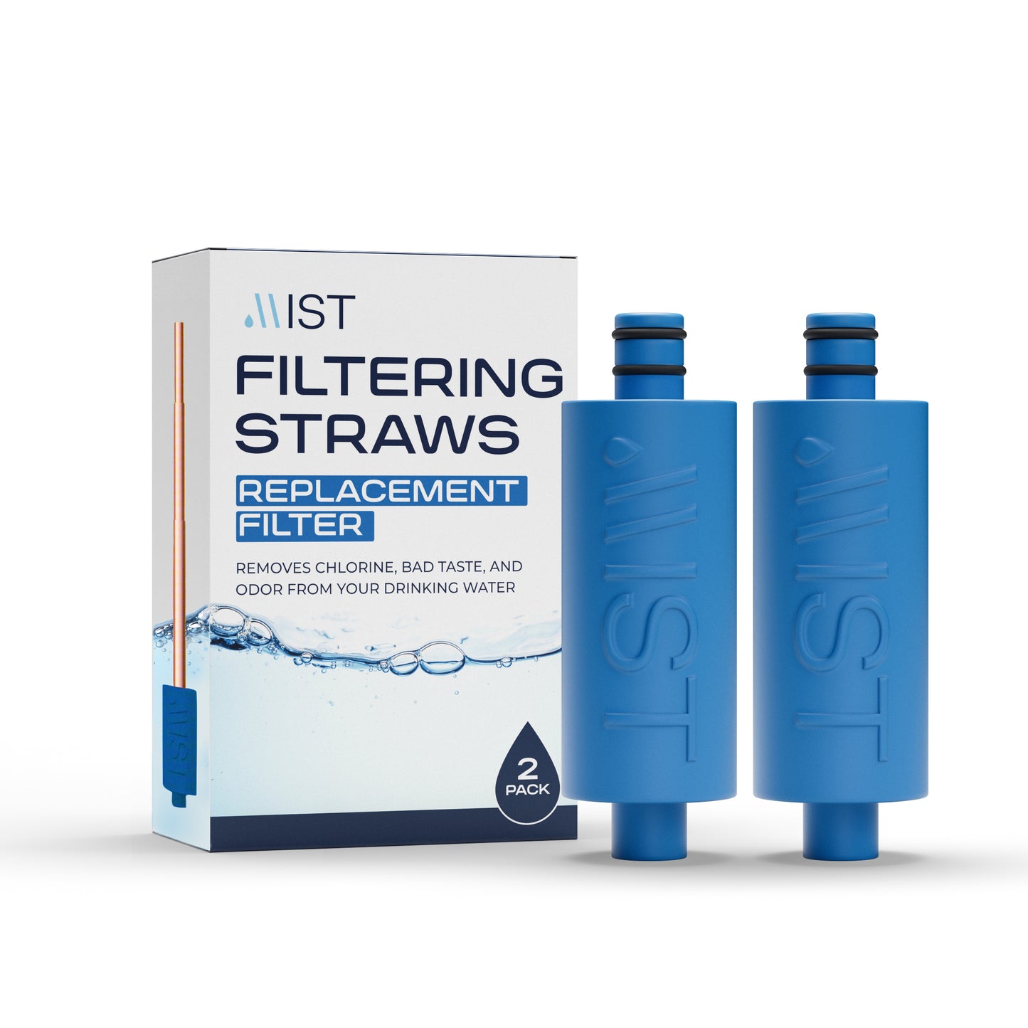 Replacement Filter for Mist Filtering Straws