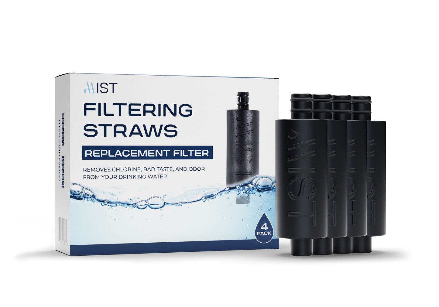 Replacement Filter for Mist Filtering Straws