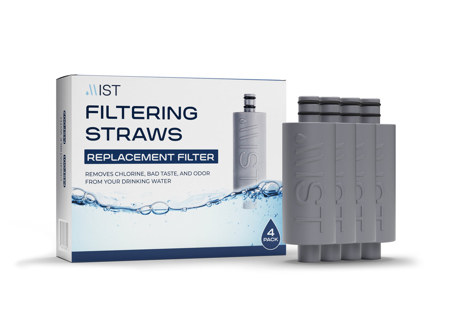 Replacement Filter for Mist Filtering Straws