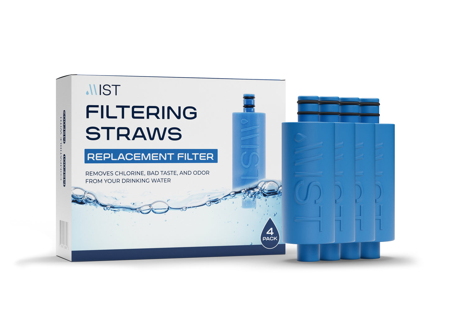 Replacement Filter for Mist Filtering Straws