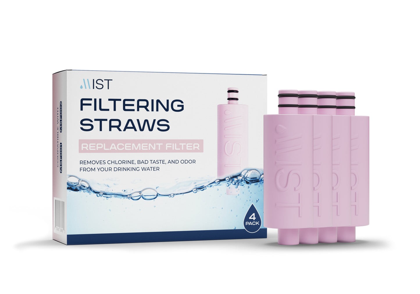 Replacement Filter for Mist Filtering Straws